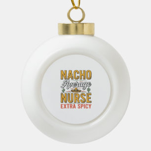 Boule En Céramique Chemise Vintage Nacho Infirmière Moyenne Extra Épi