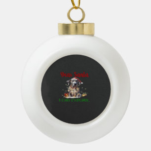 Boule En Céramique Cher Père Noël, je peux expliquer T-Shirt essentie