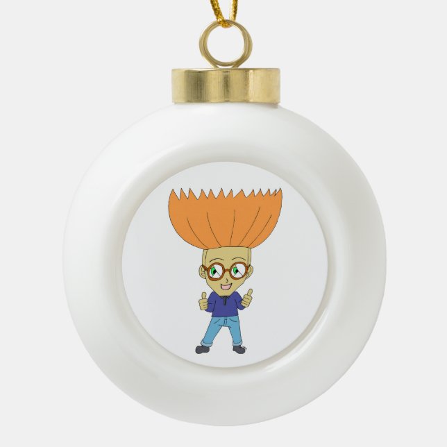 Boule En Céramique chibi (Devant)