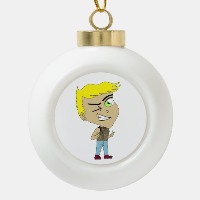 Boule En Céramique chibi (Devant)