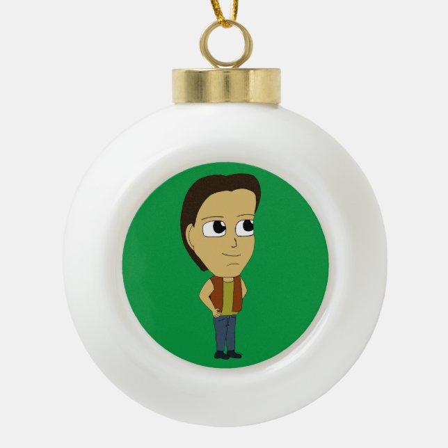 Boule En Céramique chibi (Devant)