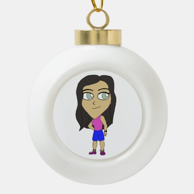 Boule En Céramique chibi (Devant)