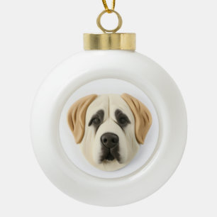 Boule En Céramique Chien de berger d'Anatolie Inspiré de la 3D