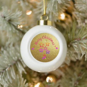 Boule En Céramique Christmas in Music