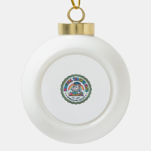 Boule En Céramique Club de professeur magique de licorne drôle cadeau