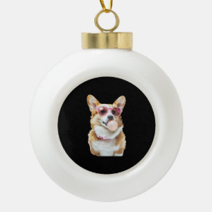 Boule En Céramique Corgi