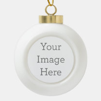 Boule En Céramique Créez votre  boule de Noël en céramique