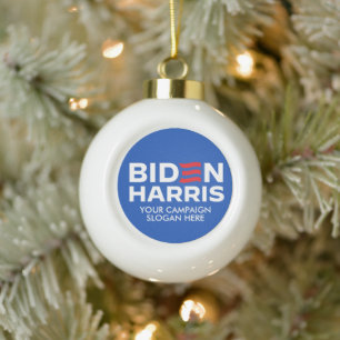 Boule En Céramique Créez votre propre Biden Harris 2024