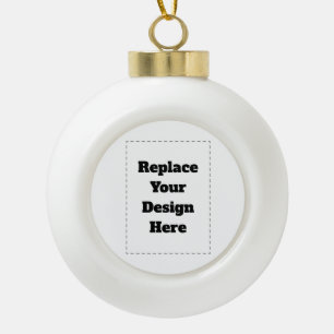 Boule En Céramique Créez votre propre blanc