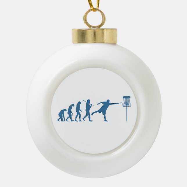 Boule En Céramique Disk Golf Evolution - Un cadeau amusant pour Disk  (Devant)