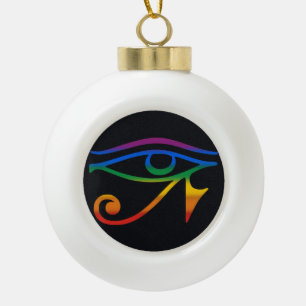 Boule En Céramique Drapeau de la fierté gay goth