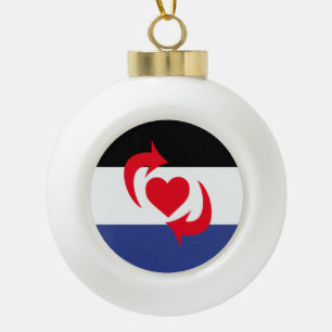 Boule En Céramique Drapeau de la fierté Switch