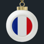 Boule En Céramique Drapeau de la France<br><div class="desc">Drapeau de la France Sentez-vous libre pour modifier la conception selon vos propres préférences. Vous pouvez changer l'emplacement de conception, l'orientation, les couleurs d'arrière - plan et la taille. En outre, vous pouvez ajouter votre propre texte, ou le slogan a placé sa police, emplacement et taille, tous afin de créer...</div>