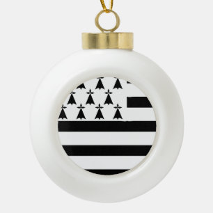 Boule En Céramique Emblème du drapeau breton