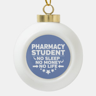 Boule En Céramique Étudiant en pharmacie sans vie ni argent