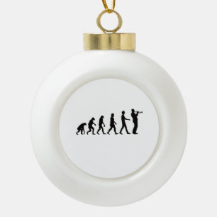 Boule En Céramique Évolution de la trompette