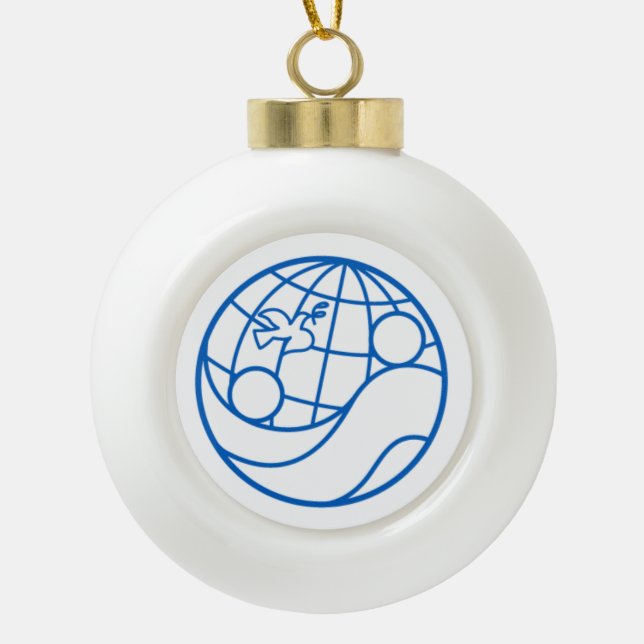 Boule En Céramique EWB-USA Bulb Ornament (Devant)