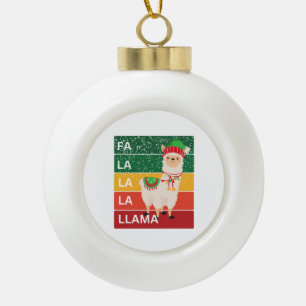 BOULE EN CÉRAMIQUE FA LA LA LA LAMA