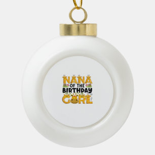 Boule En Céramique Fille du 1er anniversaire de Nana thème girafe Fêt