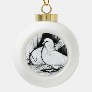 Boule En Céramique Géant Runt Pigeons