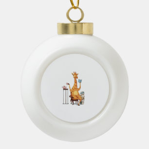 Boule En Céramique Giraffes, livres et cadeaux de thé