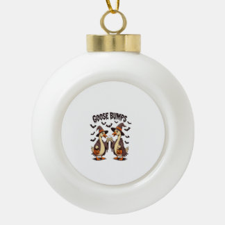 Boule En Céramique Goose Bumps Halloween Witch Fall