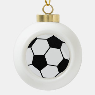 Boule En Céramique Graphisme de ballon de football classique Fan de s