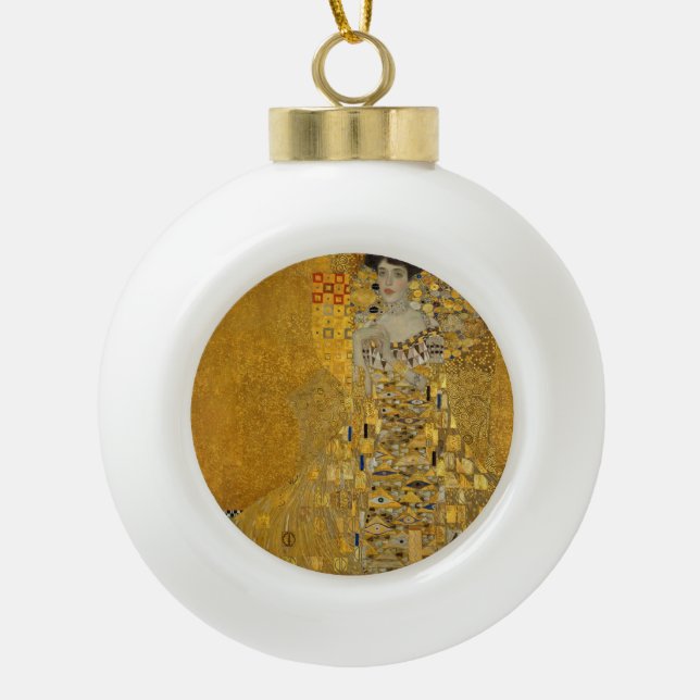 Boule En Céramique Gustav Klimt - Adele Bloch-Bauer I (Devant)
