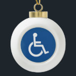 Boule En Céramique Handicapé<br><div class="desc">Handicapés,  Désactivés</div>