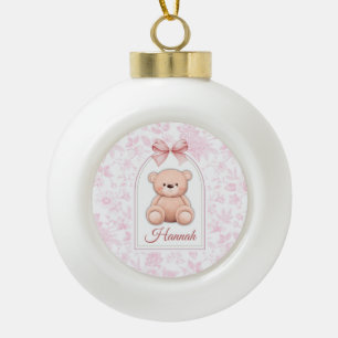 Boule En Céramique Hannah Conception personnalisée d'ours en peluch
