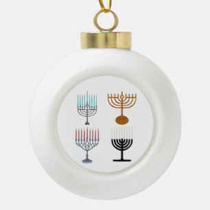 Boule En Céramique Hanoukka judaïsme religion juive