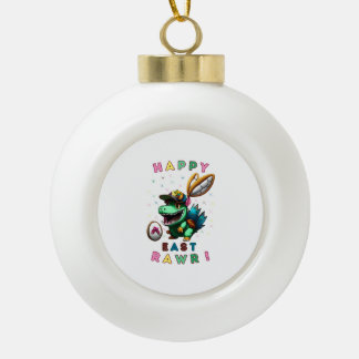 Boule En Céramique Happy Eastrawr - Dinosur t-shirt design