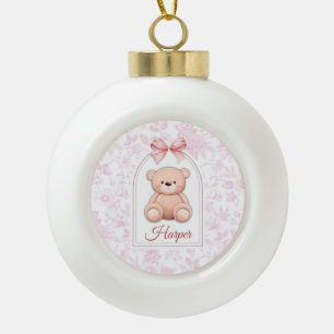 Boule En Céramique Harper Conception personnalisée d'ours en peluch
