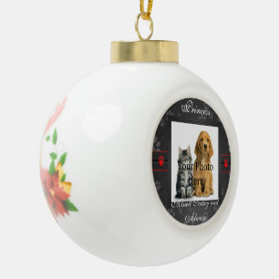 Boule En Céramique Hommage personnalisé aux chiens ou aux animaux de 