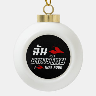 Boule En Céramique I Chili (Love) Thai Food