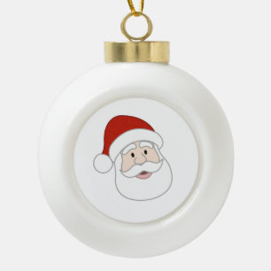 Boule En Céramique Illustration du père noël