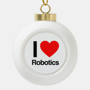 Boule En Céramique j'aime la robotique