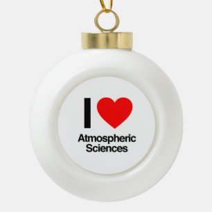 Boule En Céramique j'aime les sciences de l'atmosphère