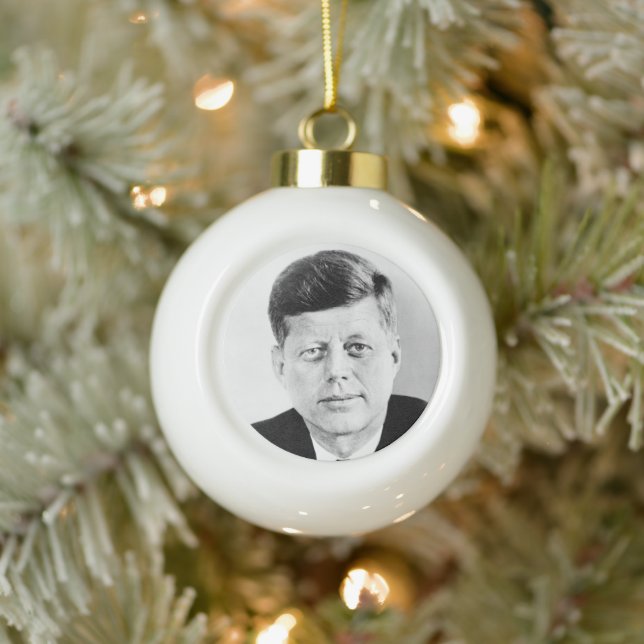 Boule En Céramique John Jack Kennedy Maison Blanche présidentielle am (Arbre)