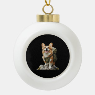 Boule En Céramique Joli dachshund chien de chasse élégant et petit