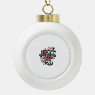 Boule En Céramique Jordan Football 2026 Football Gras Country Typogra