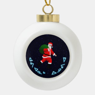 Boule En Céramique Kuvianak Innovia - Père Noël