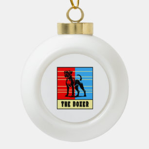 Boule En Céramique La boîte - Chien fort