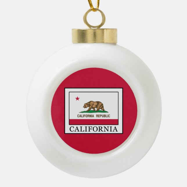 Boule En Céramique La Californie (Devant)