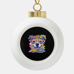 Boule En Céramique L'art chiot franco-bulgare