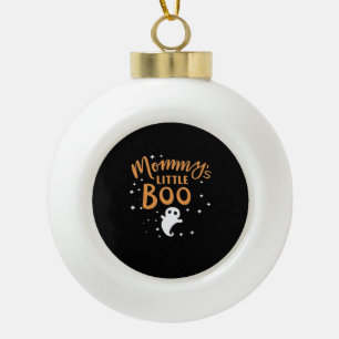 Boule En Céramique Le petit garçon de maman - Happy Halloween