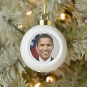Boule En Céramique Le président américain élu Barack Obama
