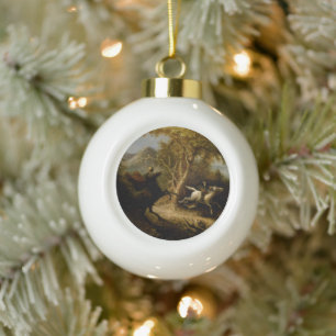 Boule En Céramique Légende du cavalier sans tête fantôme d'Halloween