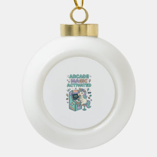Boule En Céramique Licorne Arcade Magie Activée Produit Tendance Grap