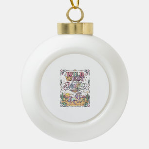 Boule En Céramique Licorne Magie Far West Original